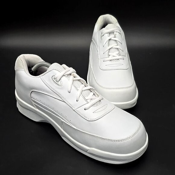 Apex Ambulator Active Walker White Lace-Up Shoes G7200MW115 Men’s Size 11.5W - Picture 2 of 12
